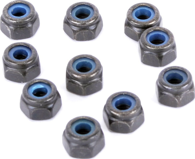 Schumacher Eclipse 6  M3 Stoppmuttern Stahl - Schwarz (10)