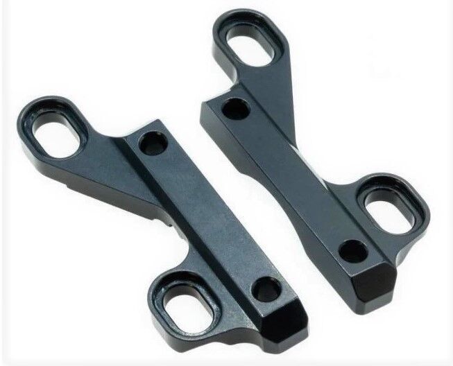 XRAY X4-2023 Aluminum Upper Bulkhead Narrow -1,5mm L+R Swiss 7075 T6