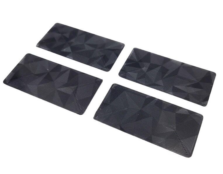 RC MAKER Ultra Lite Hologram 1:10 Winglets (4)