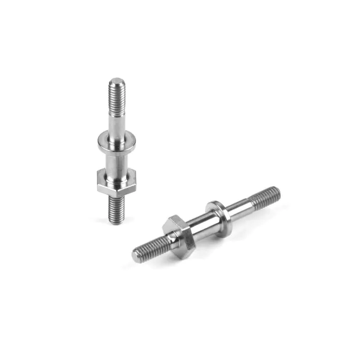 XRAY XB4-2026 Titanium Shock Standoffs - Long (2)