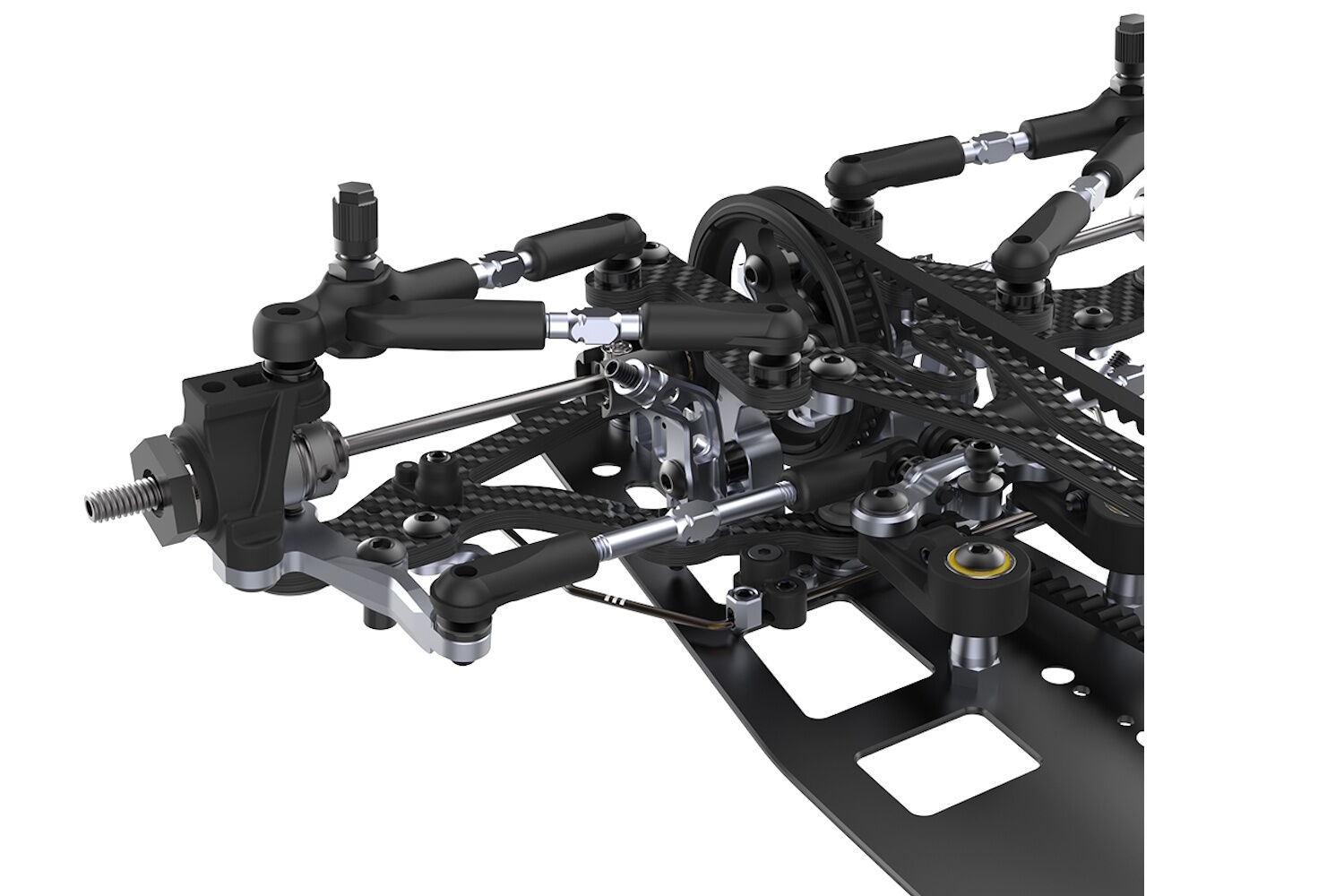 K225 Schumacher Mi10 Tourenwagen Baukasten 110 mit Stahl Chassis (10)