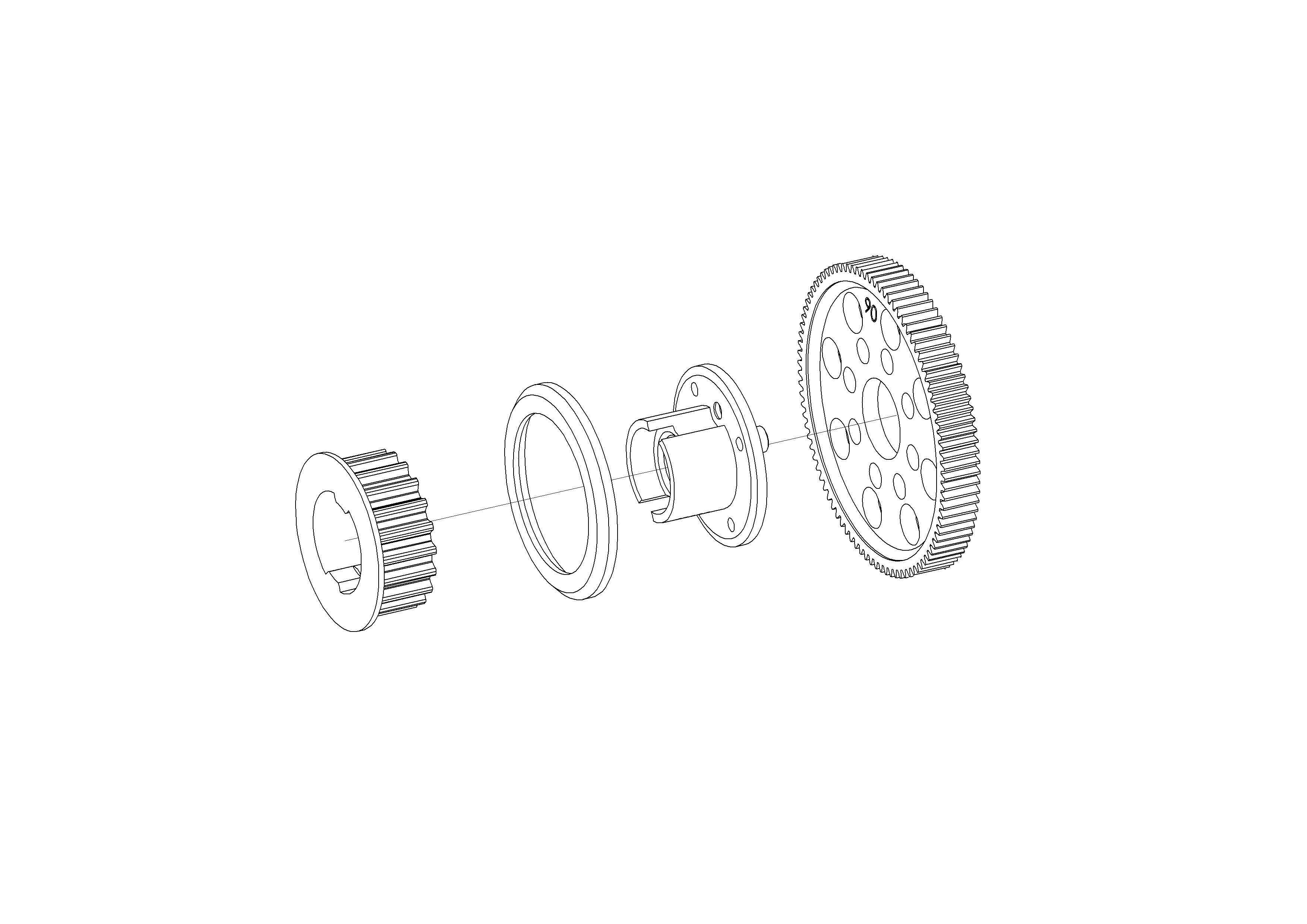 Belt shim assembly 190925
