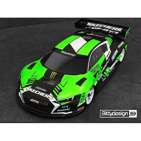 Bittydesign AR8-GT3 GT12 Karosserie 1:12 Pan Car Supastox (unlackiert)