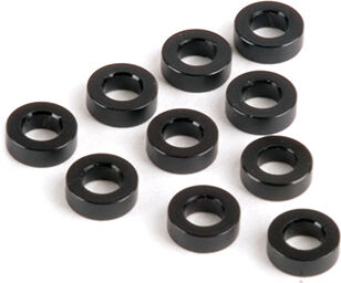 Schumacher Eclipse 6 M3 Black Aluminum Washers 2mm (10)