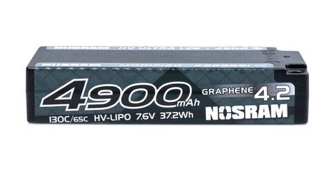 NOS-999861 Nosram HV ULTRA LCG  Modified Shorty Graphene-4.2 4900mAh LiPo 7.6V 130C65C - 173g (2)