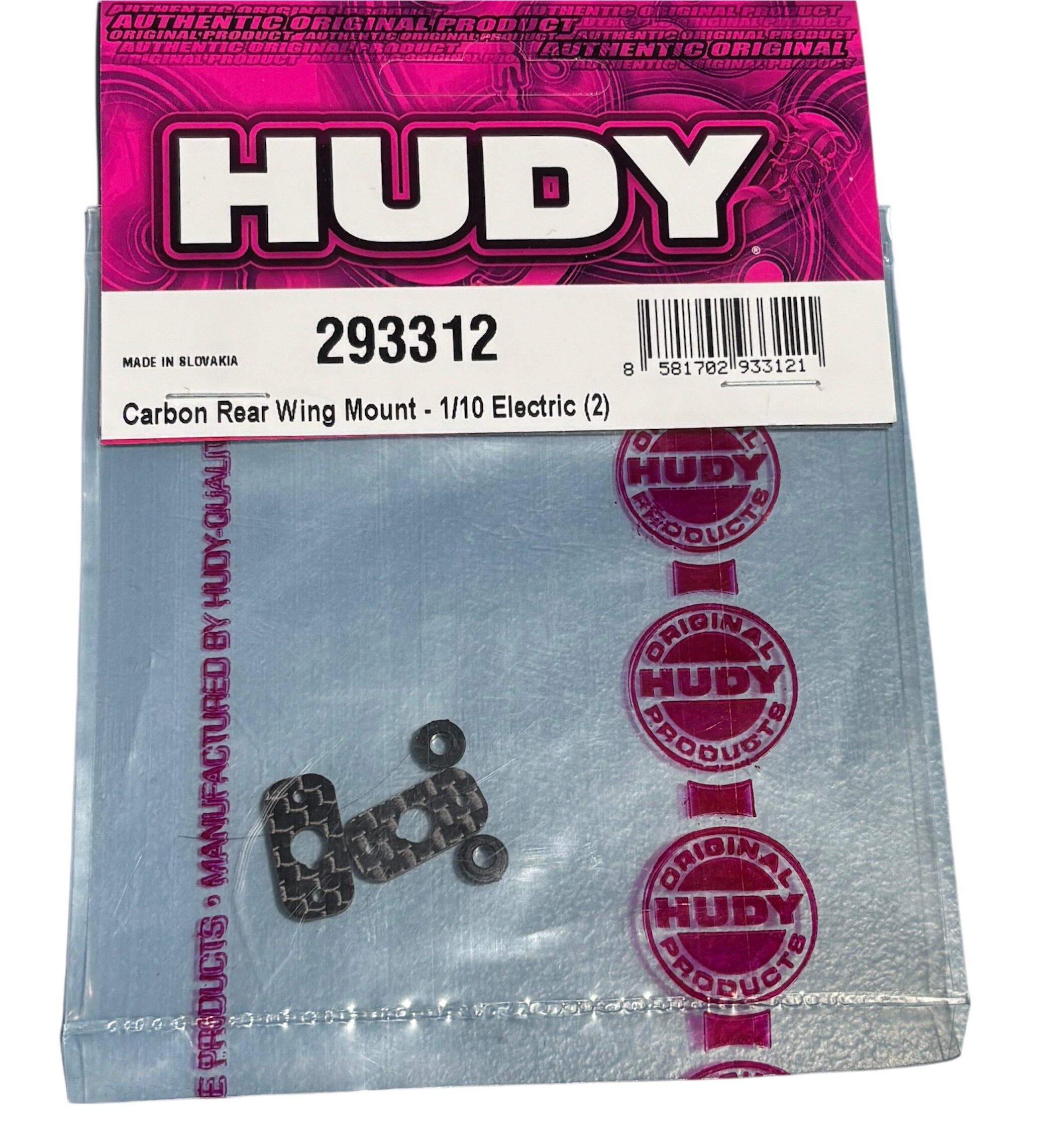 HUDY Kohlefaser Heckflügelscheiben (2)