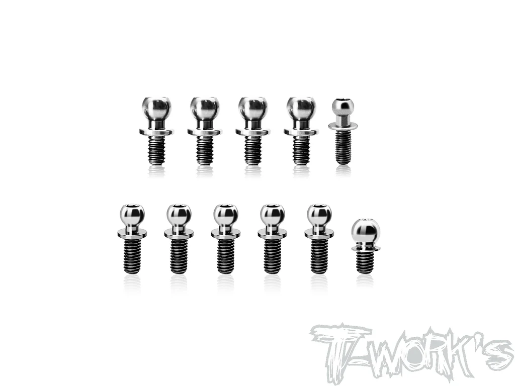 T-Work`s 64 Titan Kugelkopf Set für Xray X12-2026 (11)
