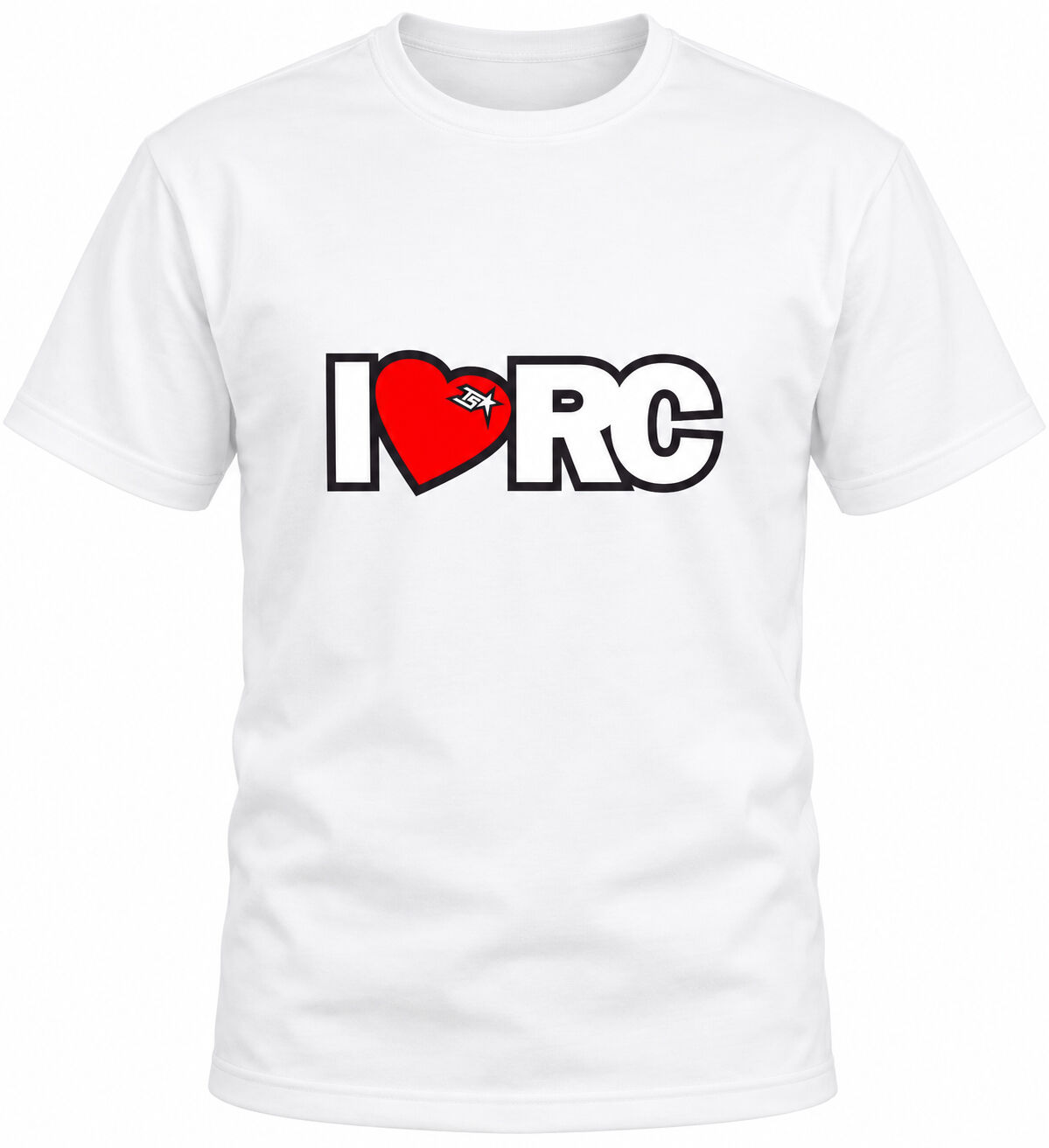 ToniSport I LOVE RC T-Shirt - Weiß