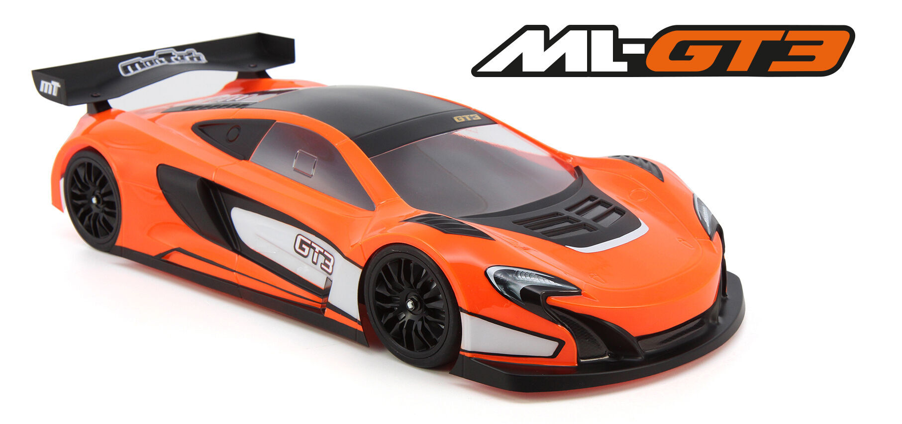 Mon-Tech MLGT3 1:10 GT Karosserie 190mm (unlackiert)