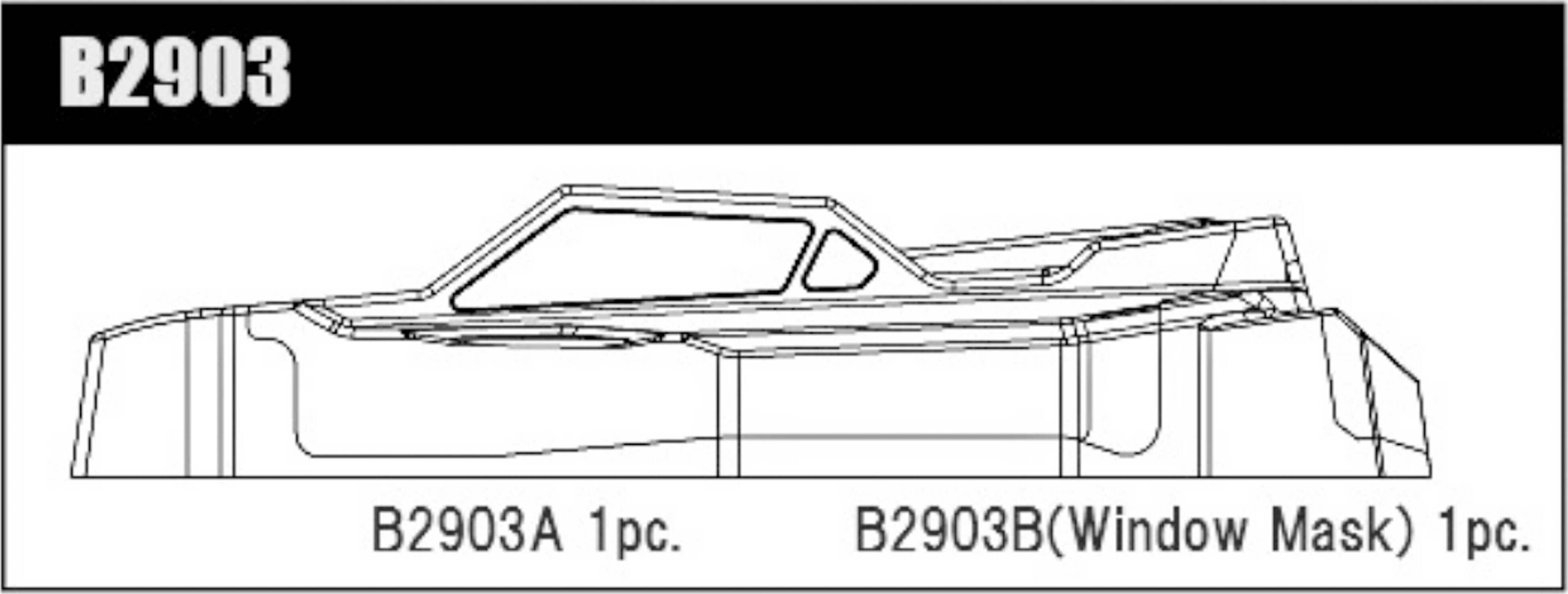 B2903-MSB1-Karosserie-unlackiert-Frontfluegel b2903-msb1-karosserie-unlackiert-frontfluegel