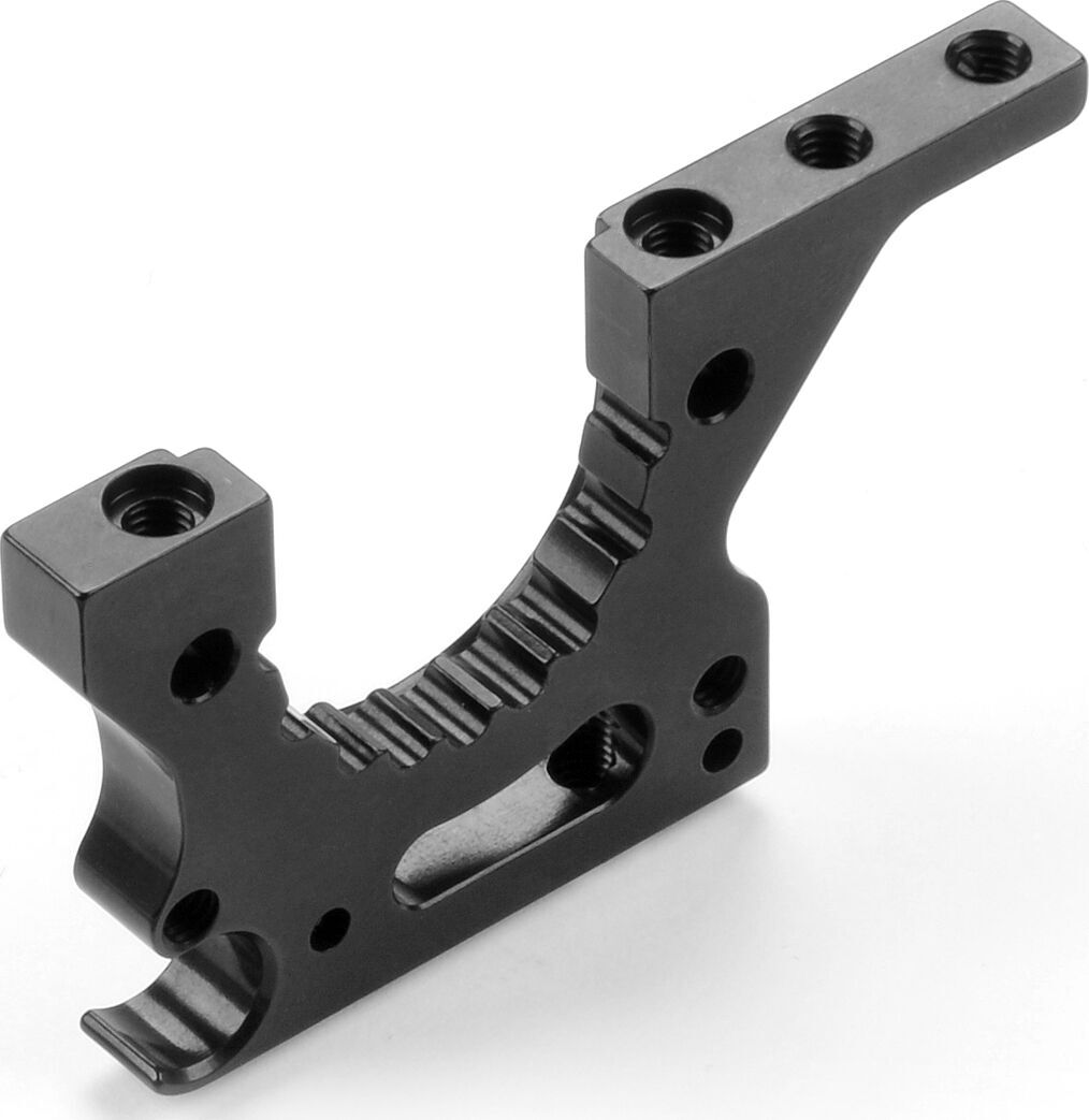 XRAY X4-2024 Aluminium Bulkhead Unten - Vorne Links