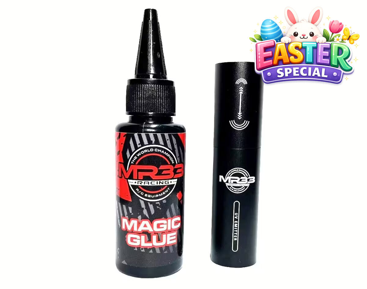 MR33 Magic Glue Reparaturkleber Set mit UV Licht (15g)