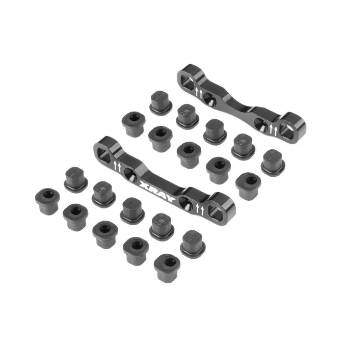 XRAY Aluminium Rear Lower Suspension Holder for Extra High Rollcenters