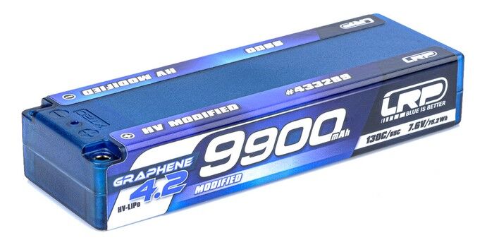 LRP HV Modified Graphene-4.2 9900mAh 7.6V 130C/65C LiPo Battery - 336g