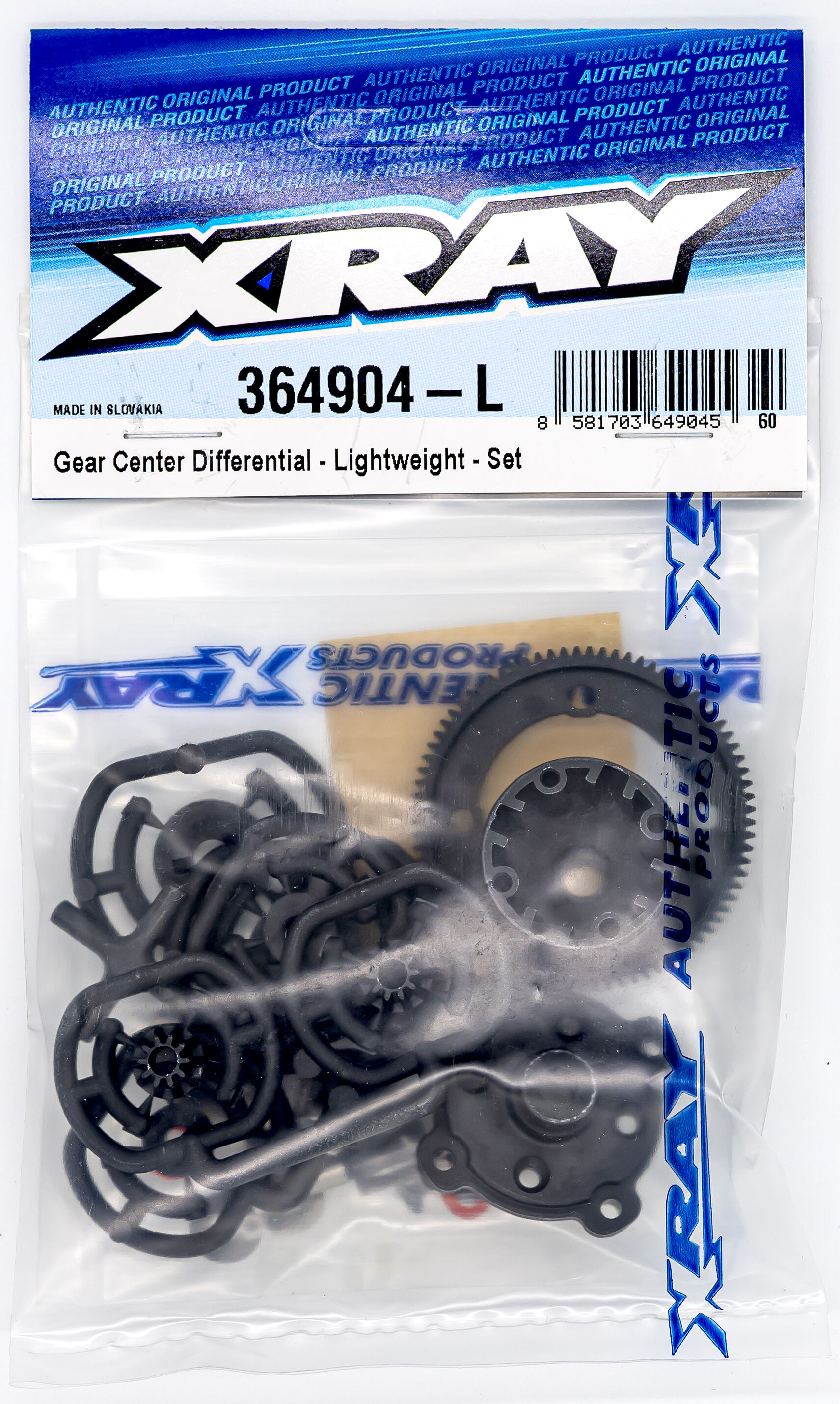 XRAY XB4 2026 Gear Center Differential - Lightweight - Set