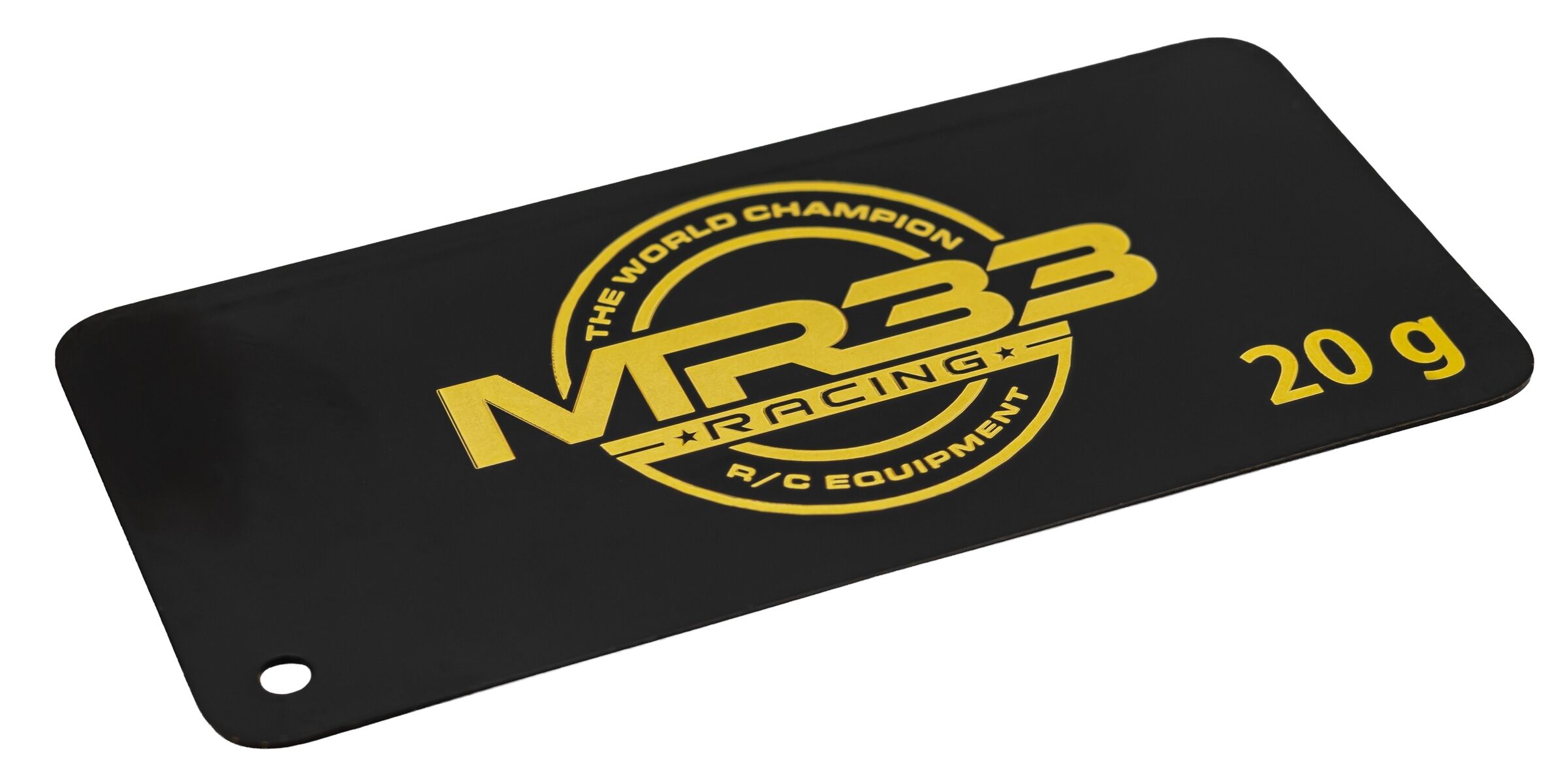 MR33 Brass Battery Weight Plate Short 20g (1)