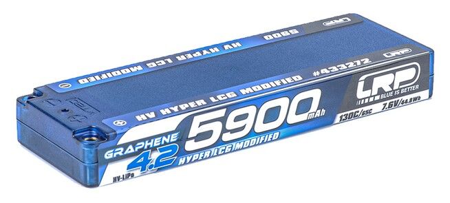 LRP HV Hyper LCG Modified Graphene-4.2 5900mAh 7.6V 130C/65C LiPo Akku - 217g