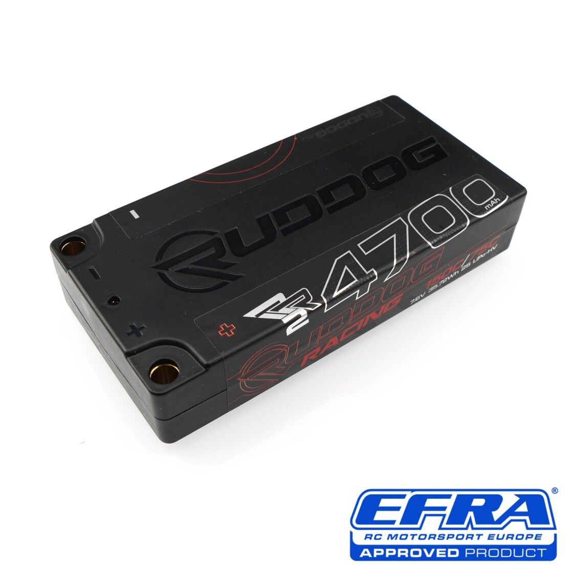 RUDDOG Racing RR2 4700mAh 150C/75C 7.6V 18.5mm-LCG Short Stick Pack LiPo-HV Akku