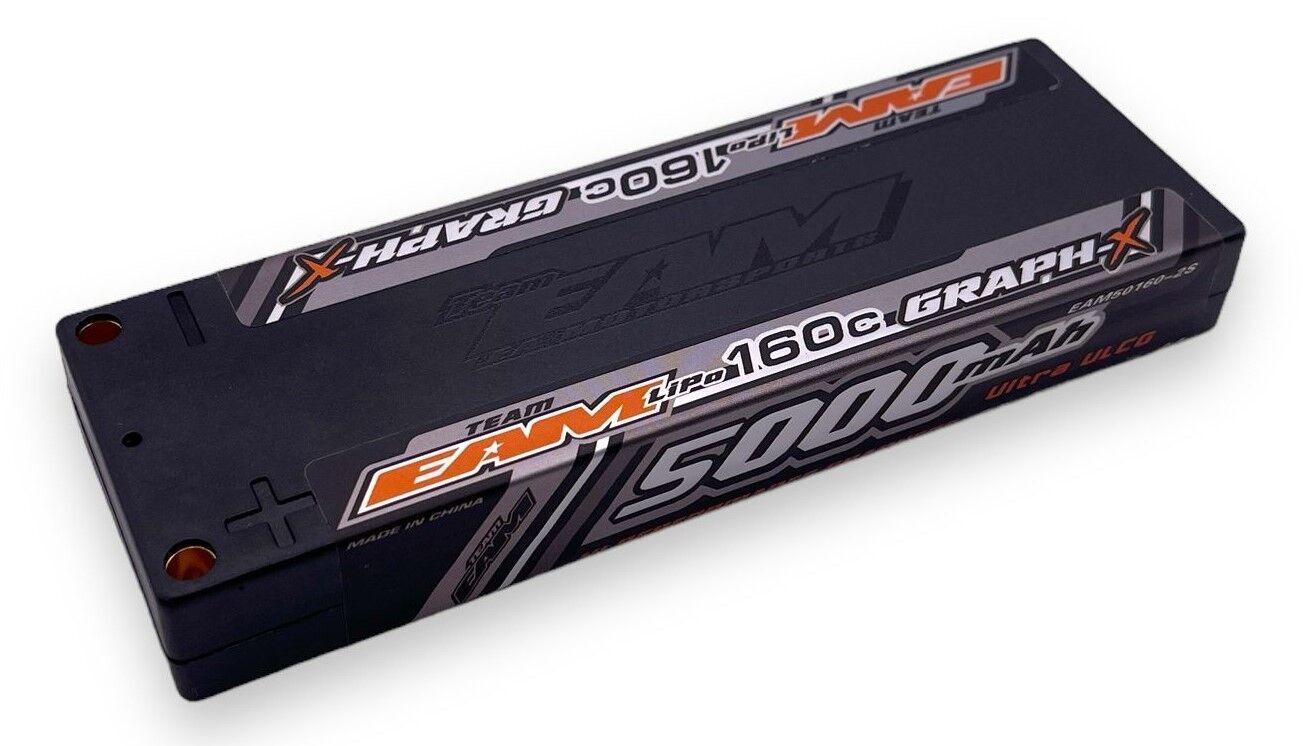 Team EAM Graph-X 5000mAh Hardcase LiPo 160C 7,4V - 226g