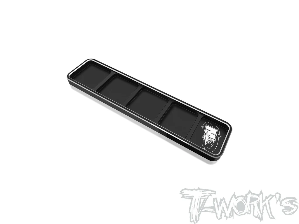 T-Work`s Aluminium Teileschale - Größe S (215 x 50 x 11mm)