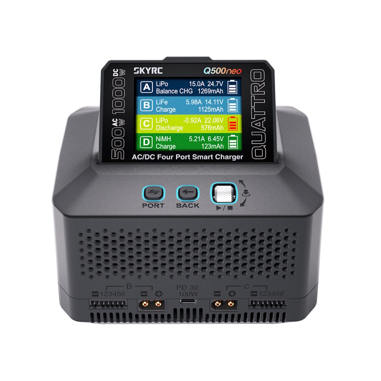SK-100232-01 SkyRC Q500 Neo Ladegert 15A 500W (2)