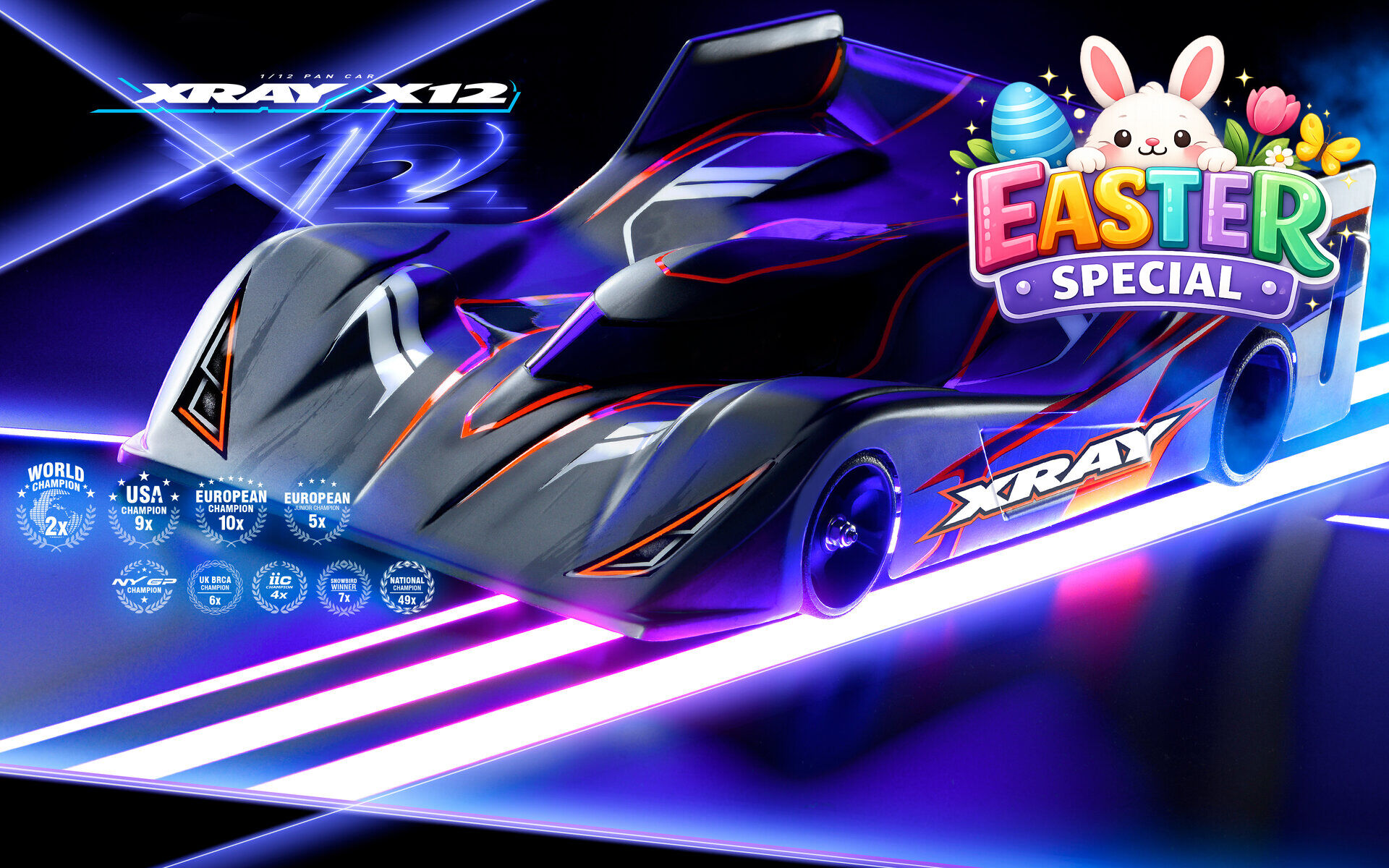 XRAY X12-2026 1:12 Pan Car Baukasten