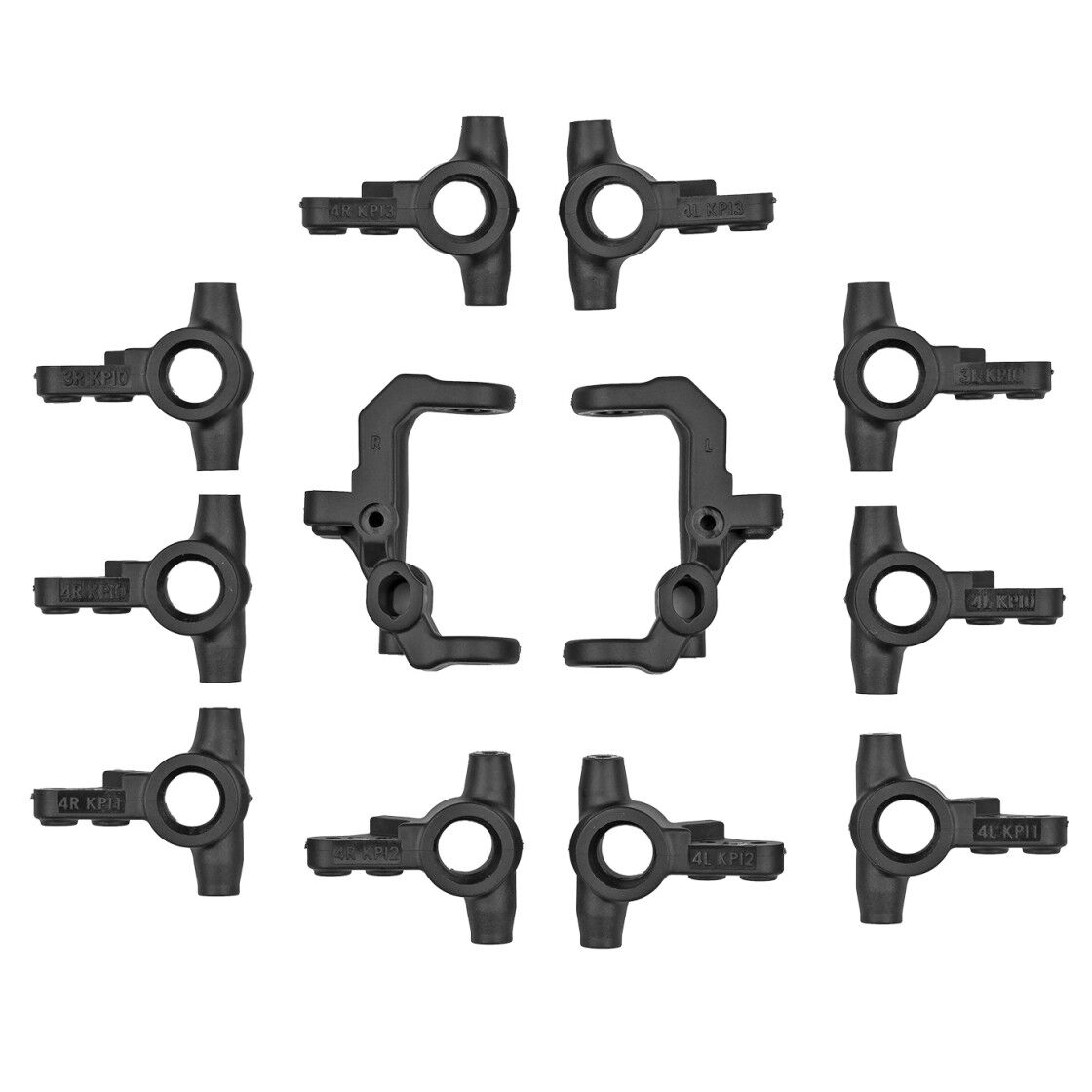 Team Associated RC10B7 V2 Caster and Steering Blocks Team Associated RC10B7 V2 Caster and Steering Blocks