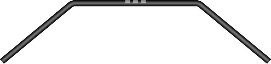 XB2-2024 Stabilisator Vorne  - 1.3mm