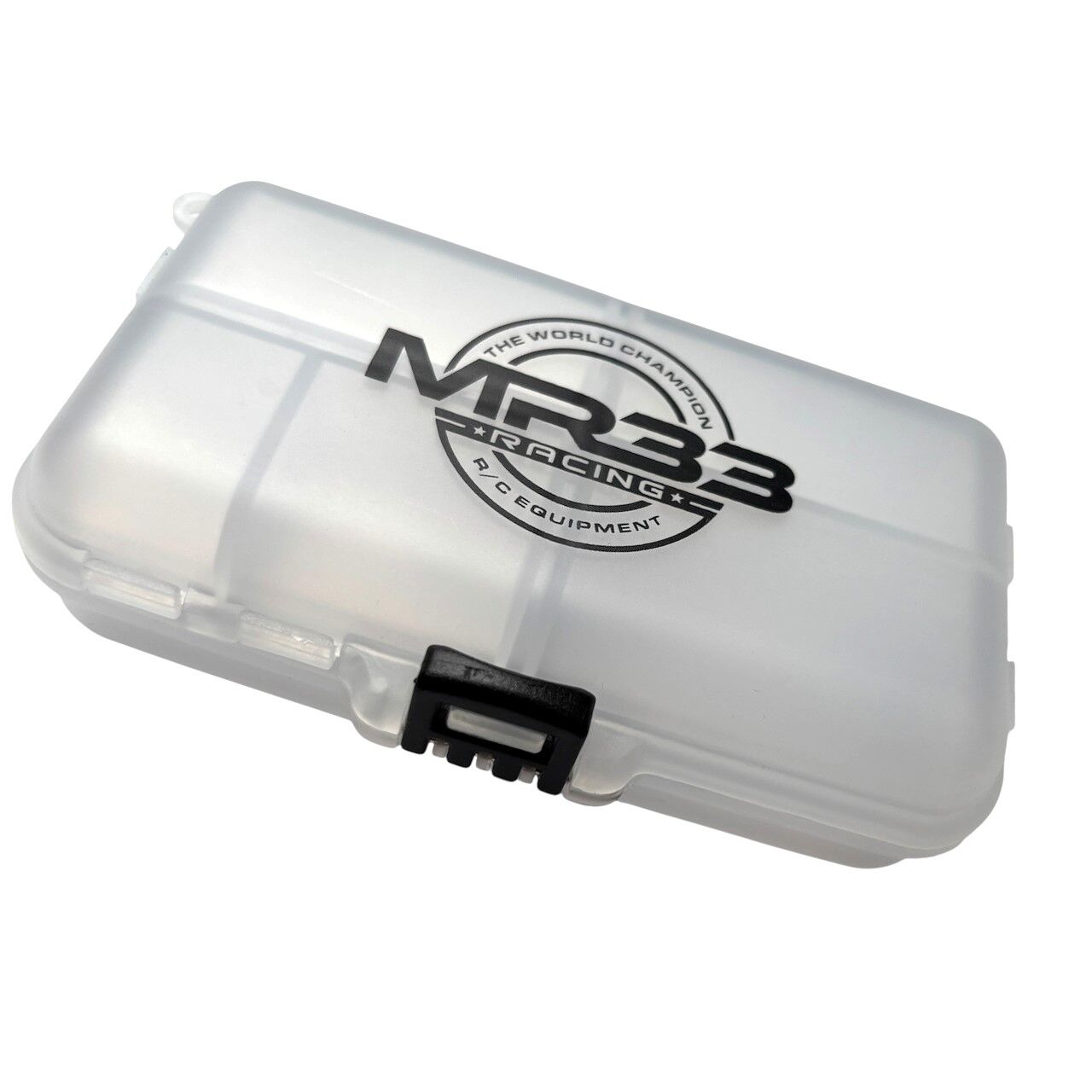 MR33 Hardware Box Double-Sided 11,4 x 6,2 x 3,4cm with 9 Compartments - Transparent