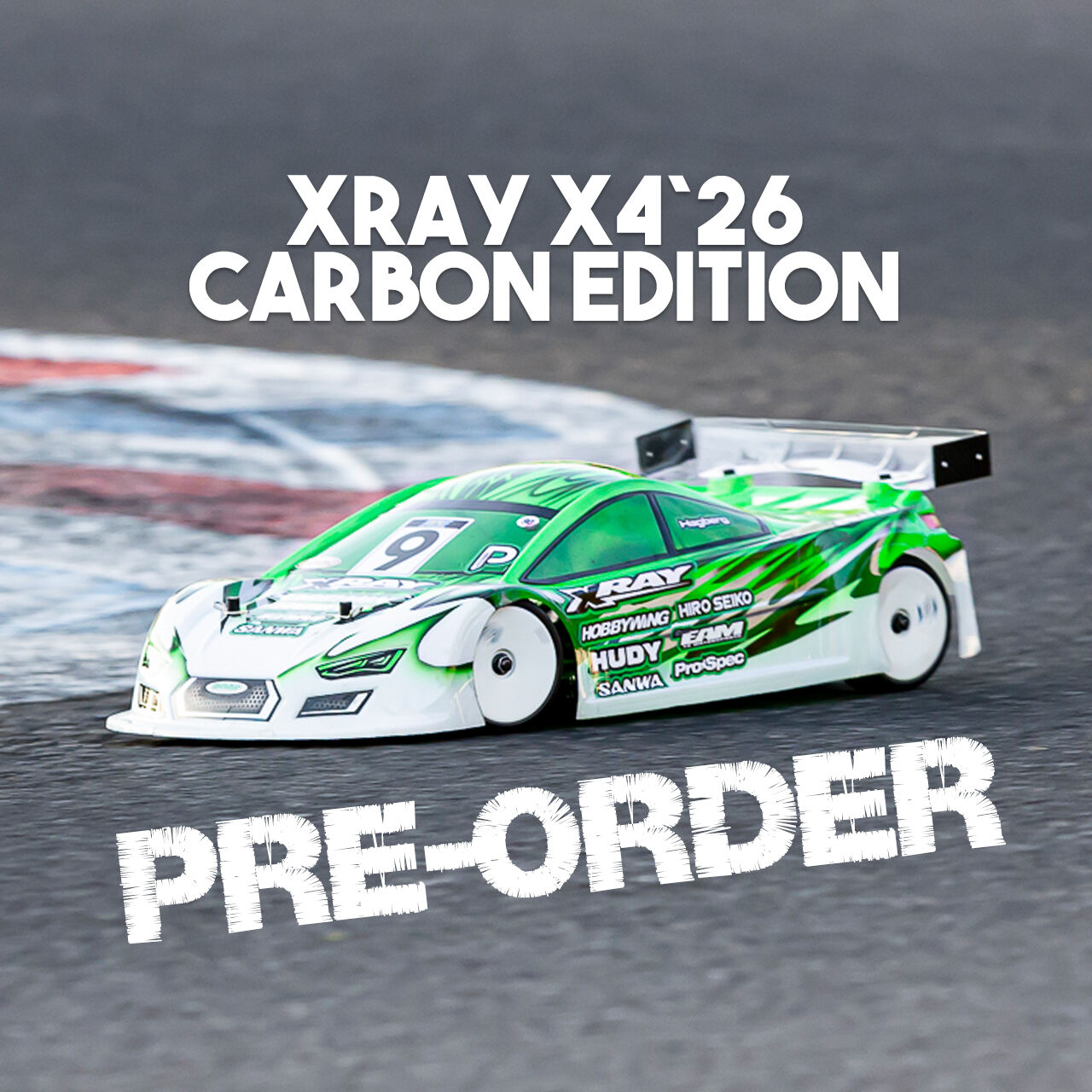 XRAY X4`26 Tourenwagen Baukasten 1:10 mit Kohlefaser Chassis