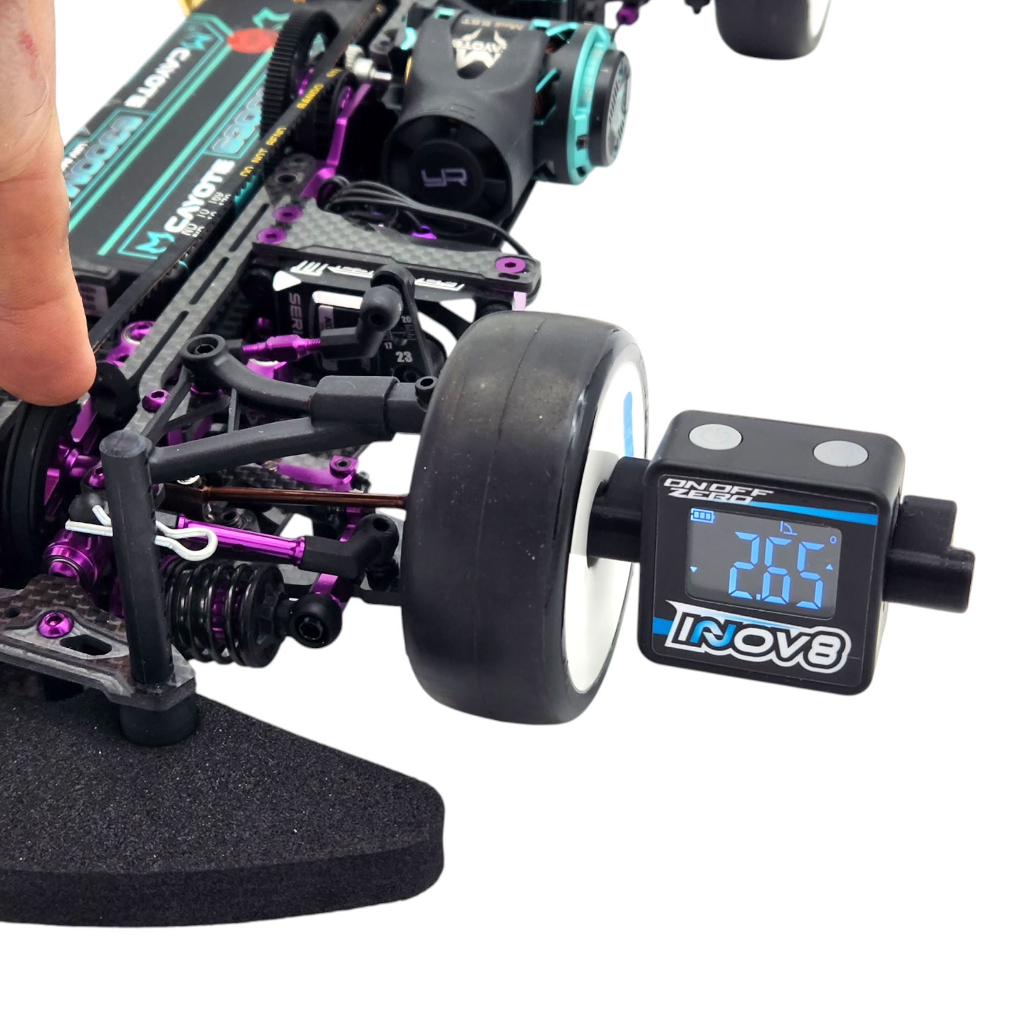 IN8-20014 INOV8 Messhilfe fr Sturzzunahme 110 Onroad (4mm Radachse) (3)