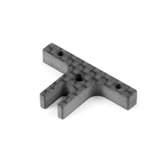 XRAY X1-2025 Carbon Middle Battery Backstop for 1-Piece Chassis (1)