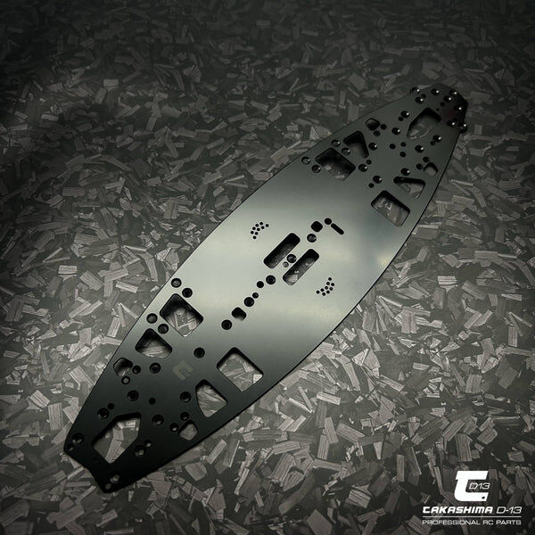 TKSM-181 Takashima D-13 Stahl Chassis 1,1mm fr Mugen Seiki MTC-3 (137g) (2)