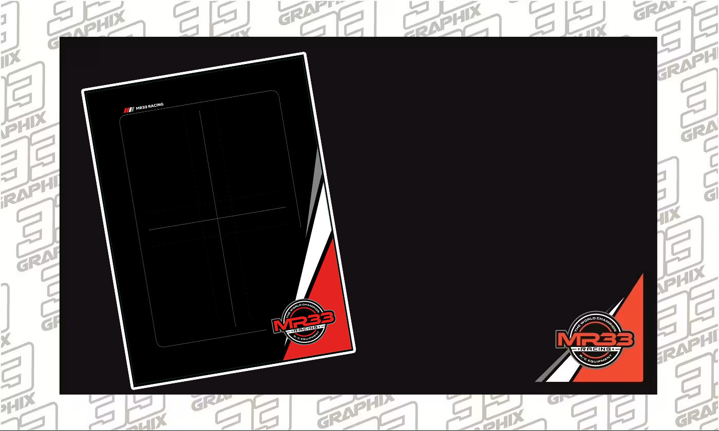 MR33 Pit Set V2 mit Setup Board und Pit Mat