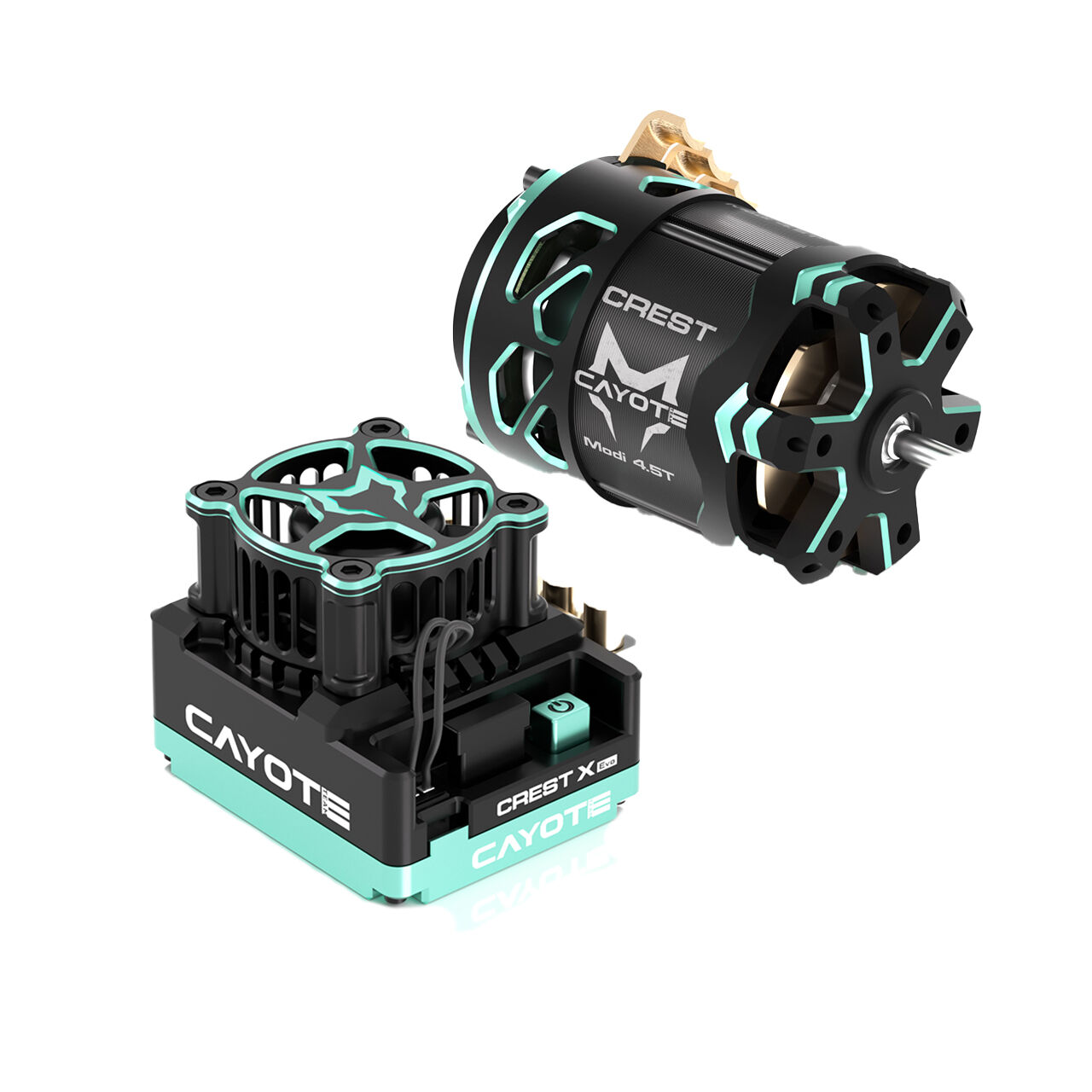 CAYOTE Racing CREST X EVO ESC + Crest Modi 4.5T Motor