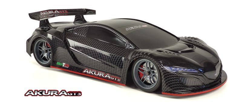 Mon-Tech Akura GT Karosserie 190mm (unlackiert)