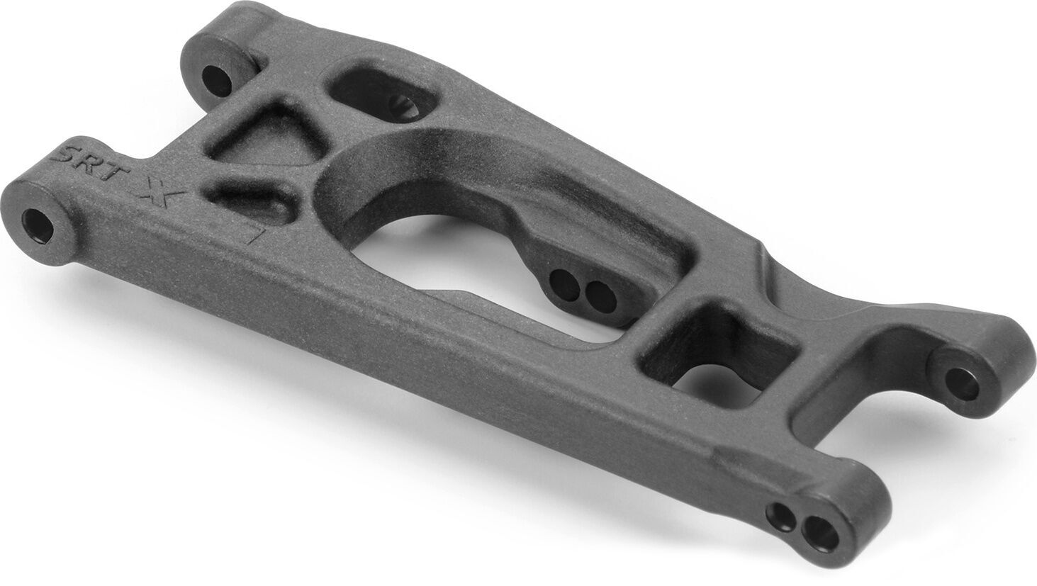 XRAY XB2-2025 Suspension Arm Front - LSM - Left - Short - Graphite (1)