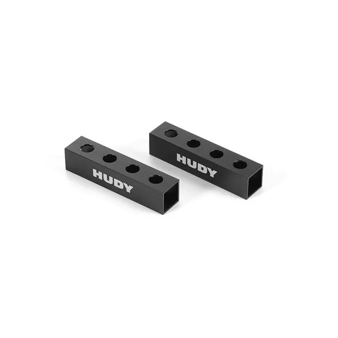 HUDY Chassis Droop Gauge Support Blocks 20,0mm for 1:8 (2)