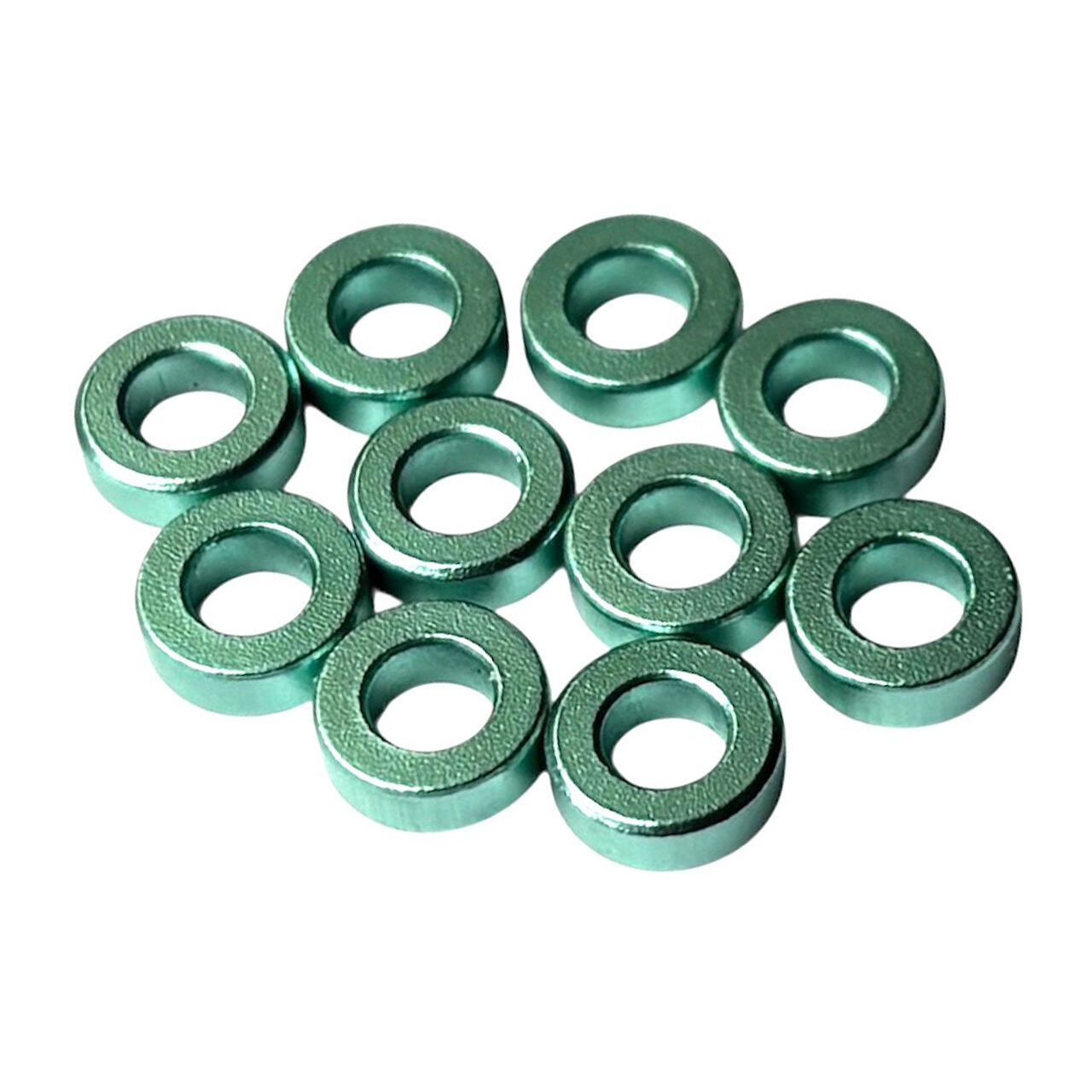 MR33 Aluminum Shim 3,0 x 5,7 x 0,5mm - Cayote (10)