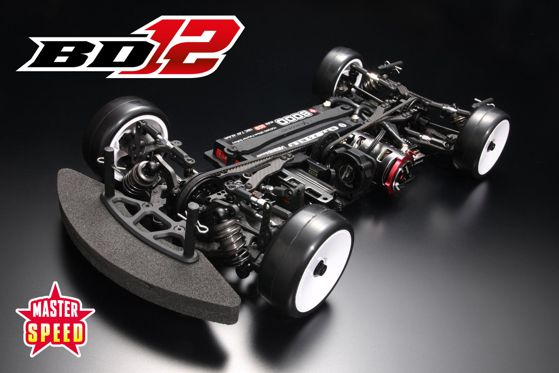 YOK-MSR-BD12-Yokomo-Master-Speed-BD12-Tourenwagen-Baukasten-Kohlefaser-ChassisOXUEPJfl4Fywd