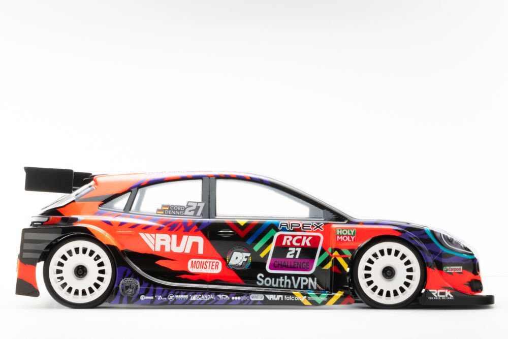 ZR-0027-05 ZooRacing APEX 110 FWD Car 190mm Karosserie (unlackiert) 0,5mm - ULTRALITE (5)