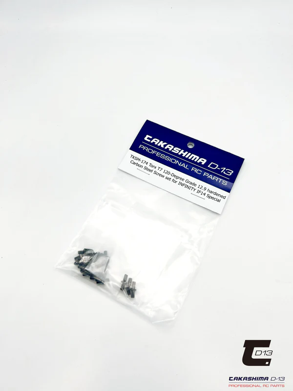 Takashima D-13 TORX T7 Schrauben Set 120° für Infinity IF14 Speciale Chassis