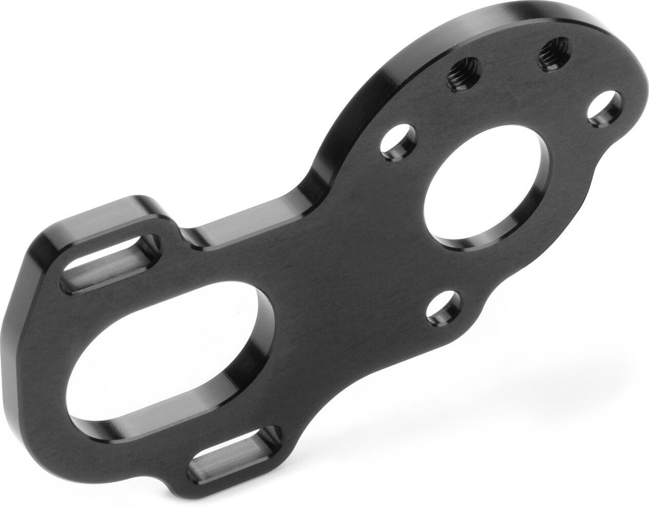 XRAY XB2-2025 Aluminium Motor Plate for 5-Gear Box  (1)