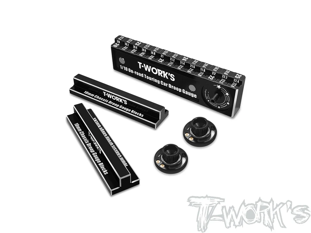 T-Work`s Droop Messlehre inkl. Blöcke und Wheels