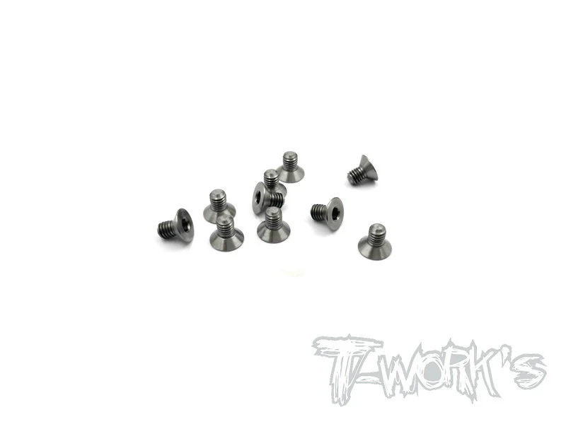 T-Work´s 64 Titan Countersunk Hex Screw M3 x 4,0mm (10)