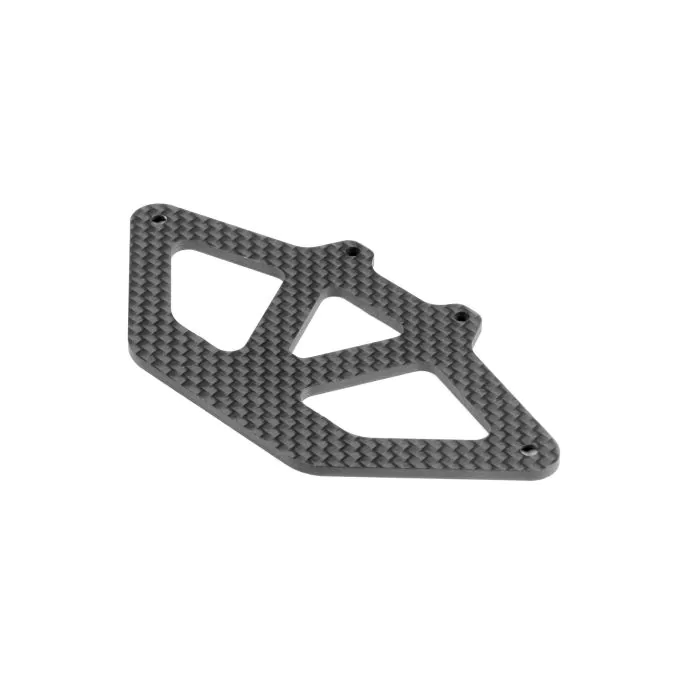 XRAY X10 Carbon Bumper Lower Holder for 1-Piece Chassis (1)