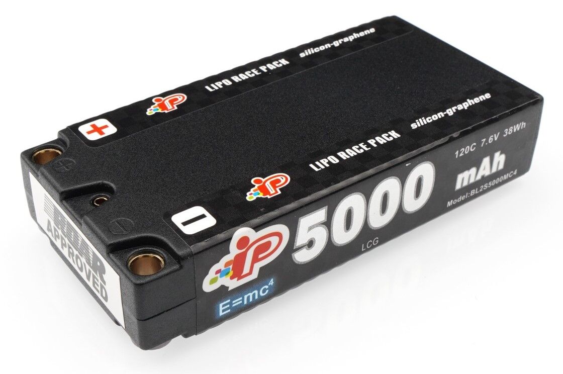 Intellect MC4 5000mAh 120C 7.6V LCG Graphene Shorty Pack LiHV