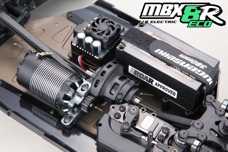 MU-E2028 Mugen Seiki MBX-8R ECO 18 4WD Offroad Elektro Buggy Baukasten (8)