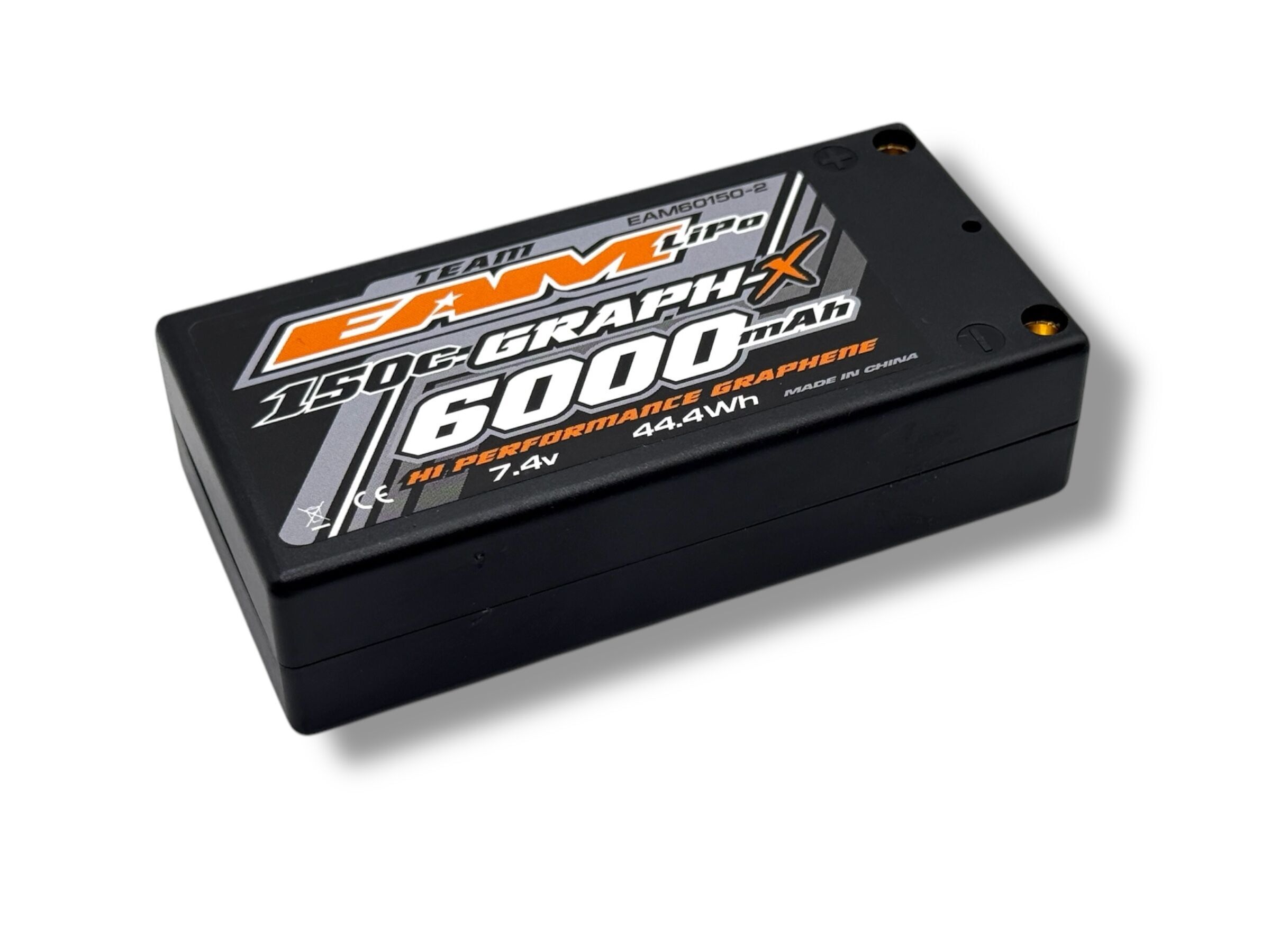 Team EAM Graph-X 6000mAh 2S Hardcase Shorty LiPo Battery 150C 7,4V - 219g