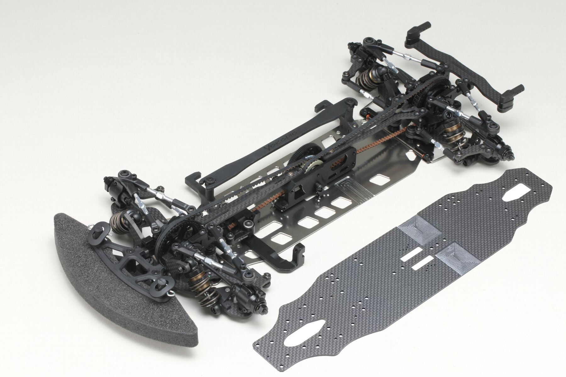 Yokomo Master Speed MS2.0 1:10 Tourenwagen Baukasten mit Stahl- und Kohlefaser Chassis